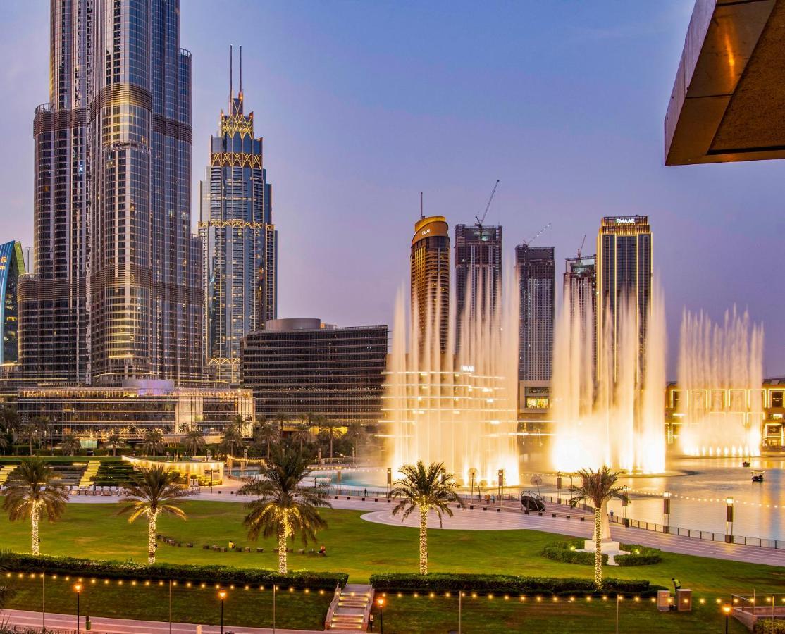 First Class 2Br With Full Burj Khalifa And Fountain View Дубай Екстер'єр фото